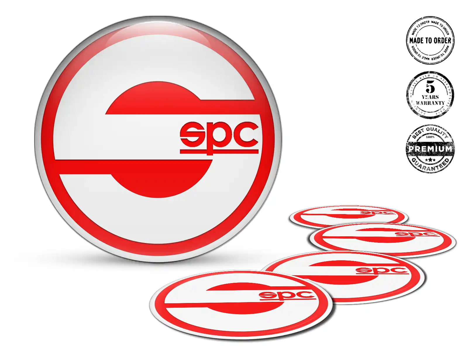 Sparco Insignia de Rueda Estilo Logos de Cúpula Personalizados